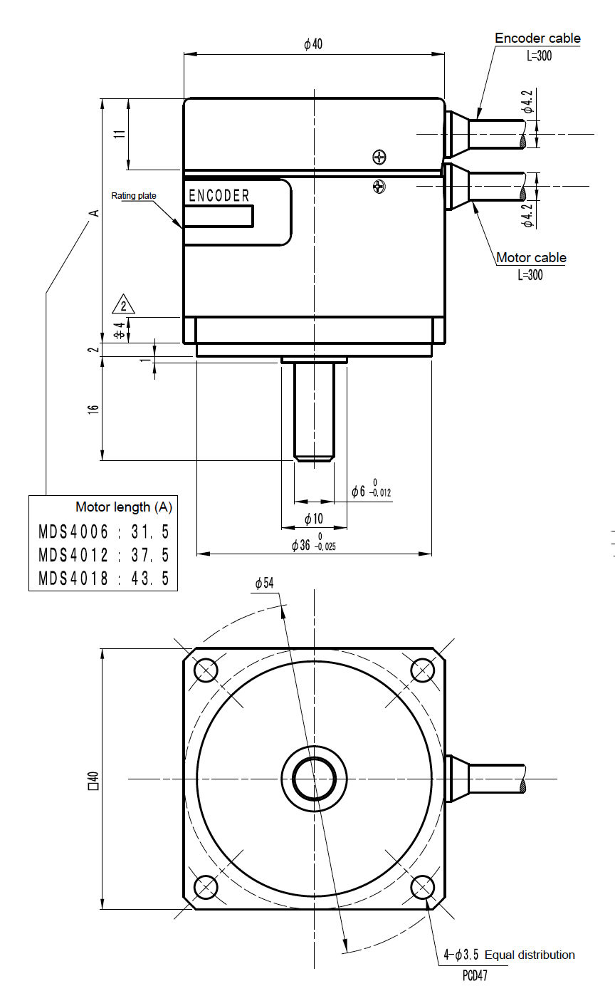 MDS-4018 system drawing
