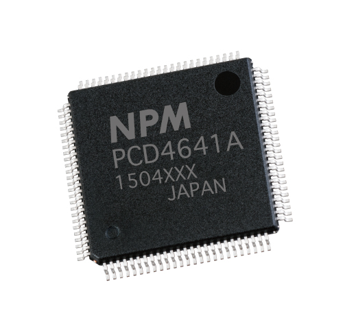 Nippon Pulse PCD 4-axis controller chip in 100-pin QFP package