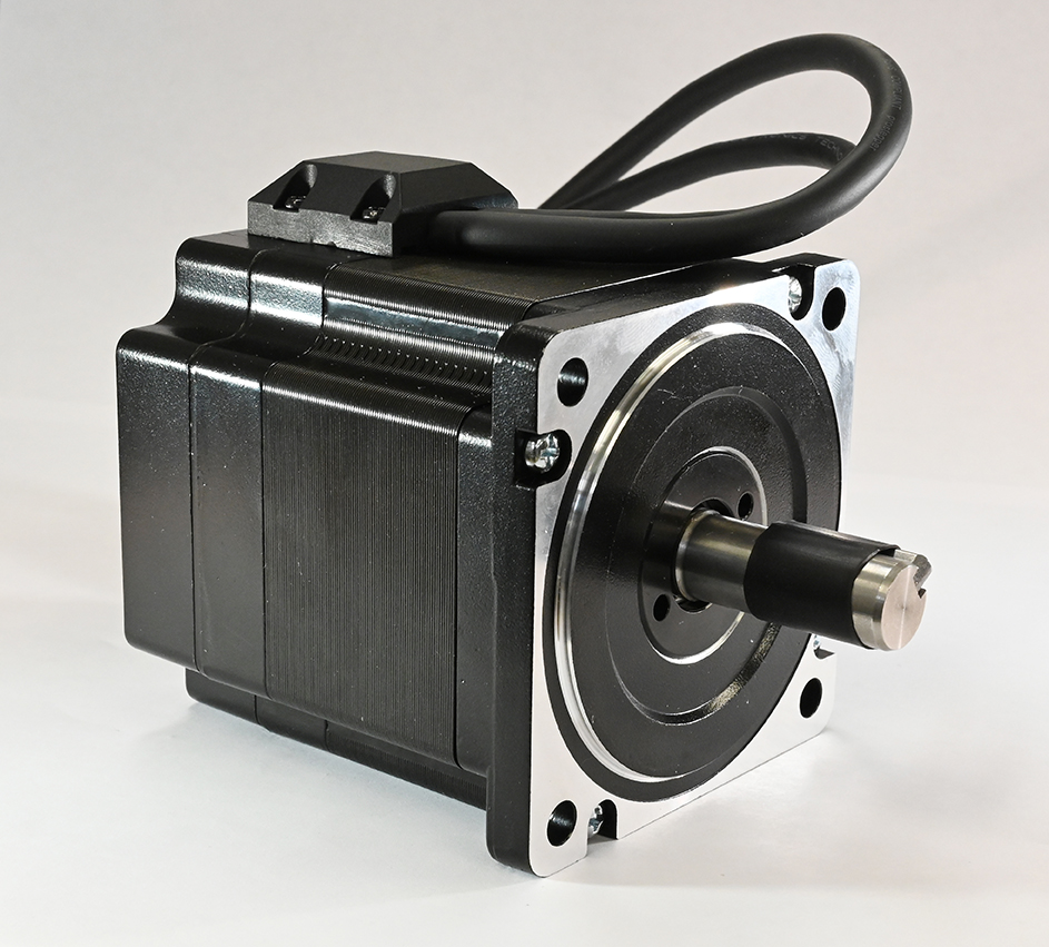 Nippon Pulse 60mm rotary hybrid stepper with encoder